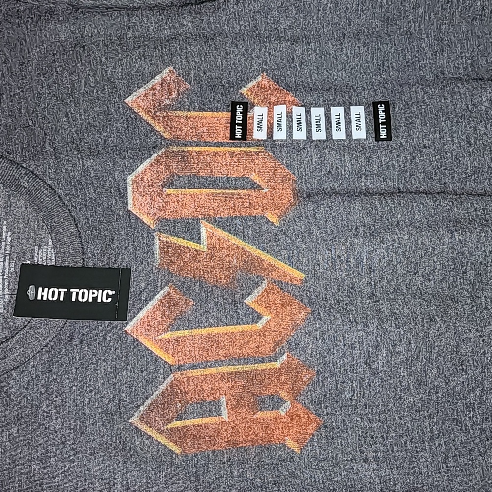 BOGO $2 AC/DC tshirt small NWT